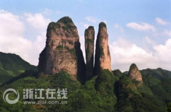 江郎山风景区,神州丹霞第一峰，自然奇观与人文历史的完美融合
